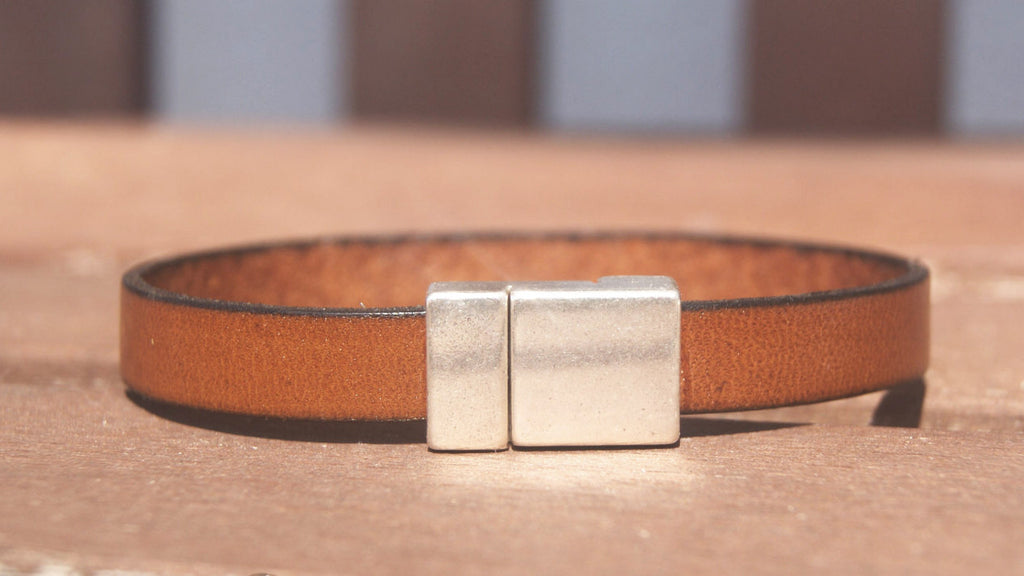 matching leather bracelets for couple
