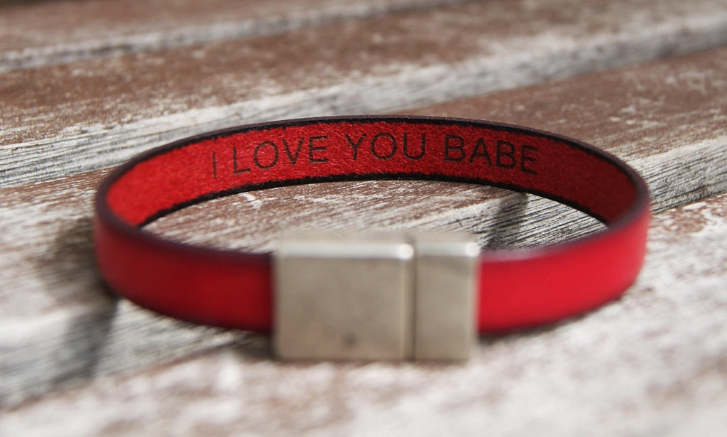 custom hidden message bracelet