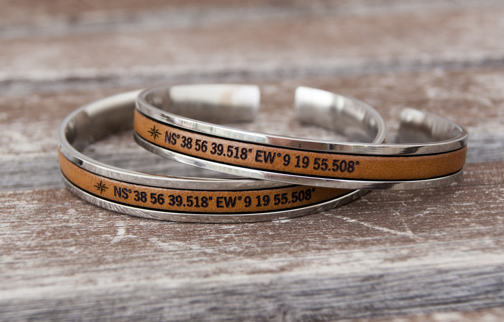 matching bracelets long distance relationships gift 